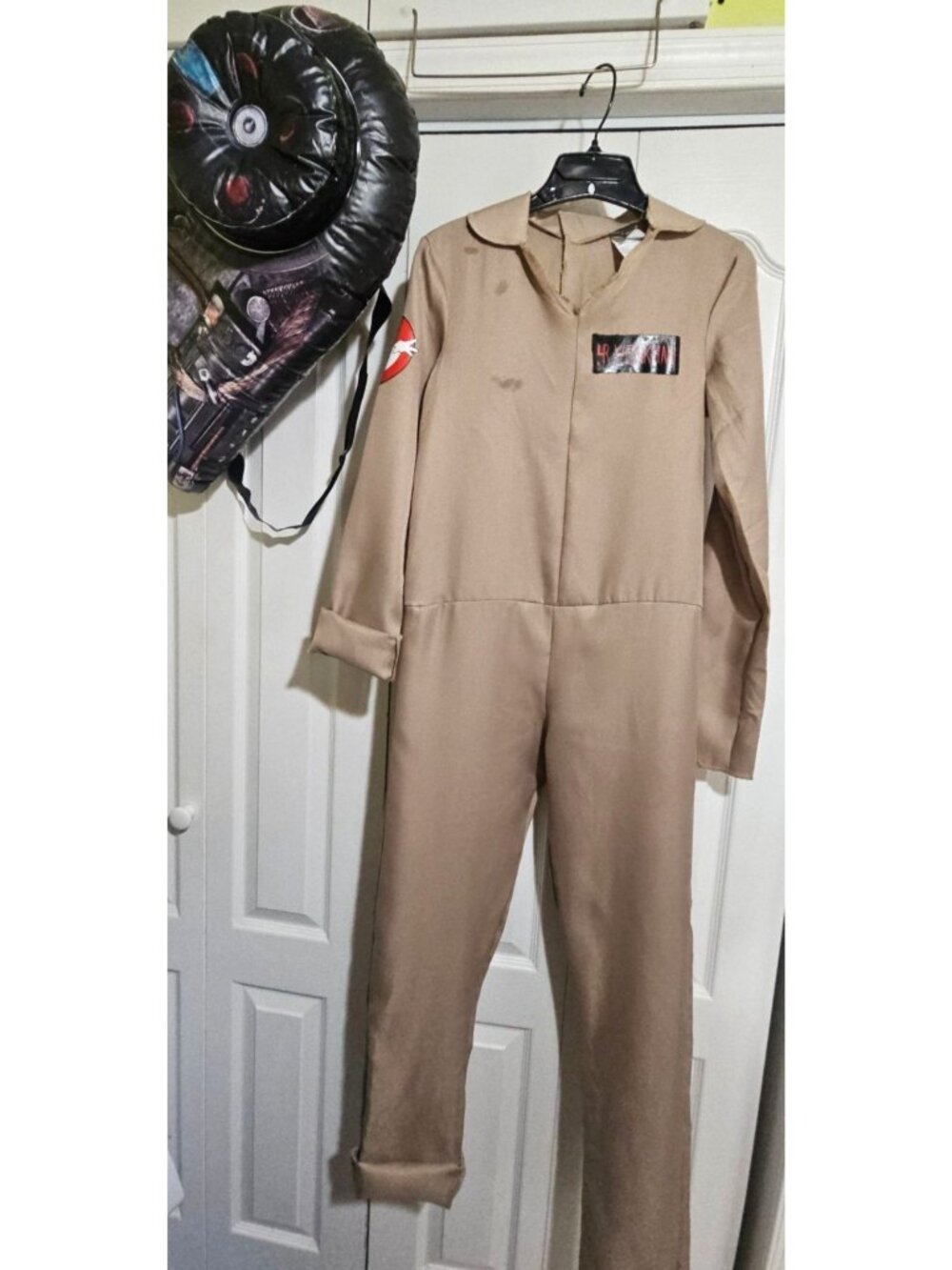 Ghostbusters Afterlife Costume Kid 10-12 Inflatable Proton Pack Venkman Disguise